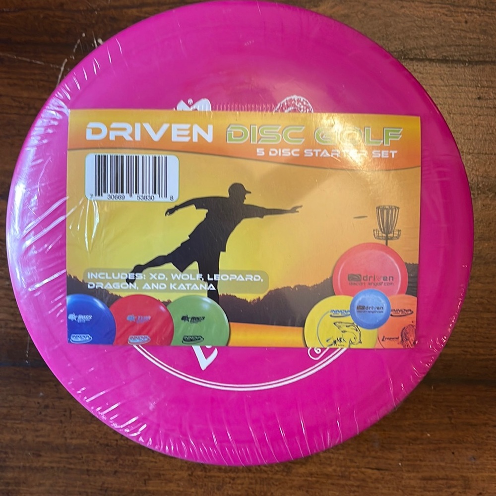 5 pack Disc Golf discs